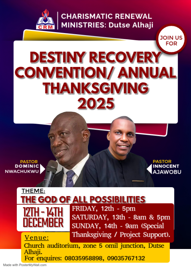 Destiny Recovery Convention